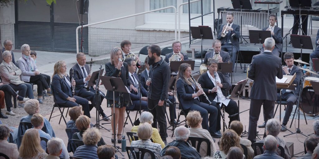 Día de la música 2024. Banda municipal de Vitoria-Gasteiz, Maider Legarreta y Txato Martín