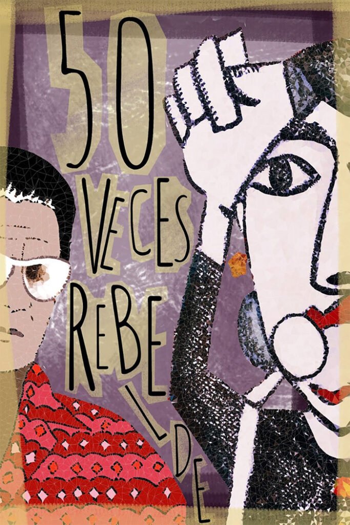 "Angie" García, Ilustradora, Libro 50 veces rebelde