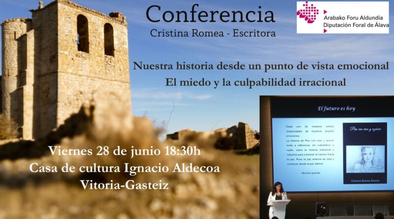 Conferencia Cristina Romea Escritora