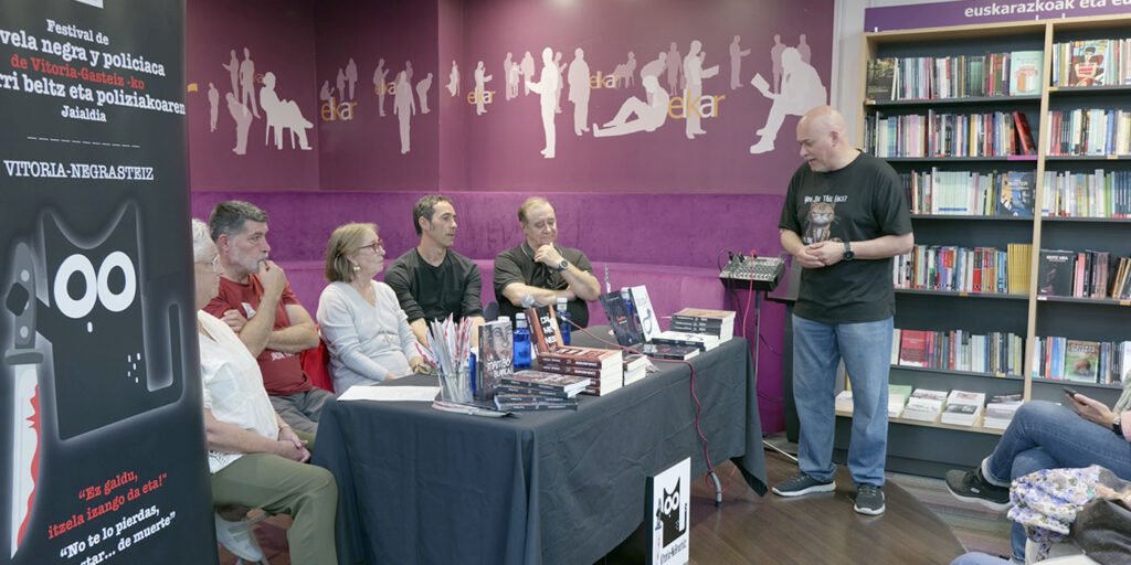 Espacio Elkar. Nimbo editorial. Novela negra y policiaca. Vitoria-Negrasteiz 2024