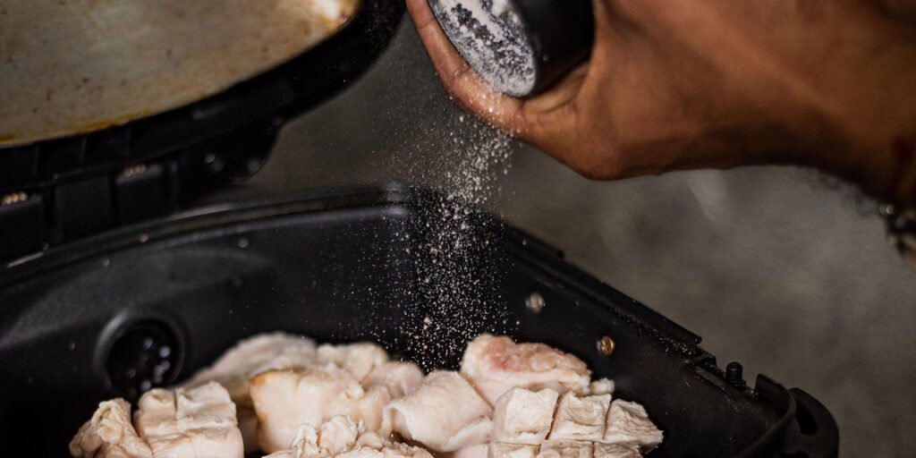 Torreznos con airfryer