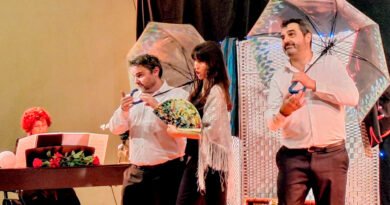 Entre bambalinas, espectáculo lírico teatral