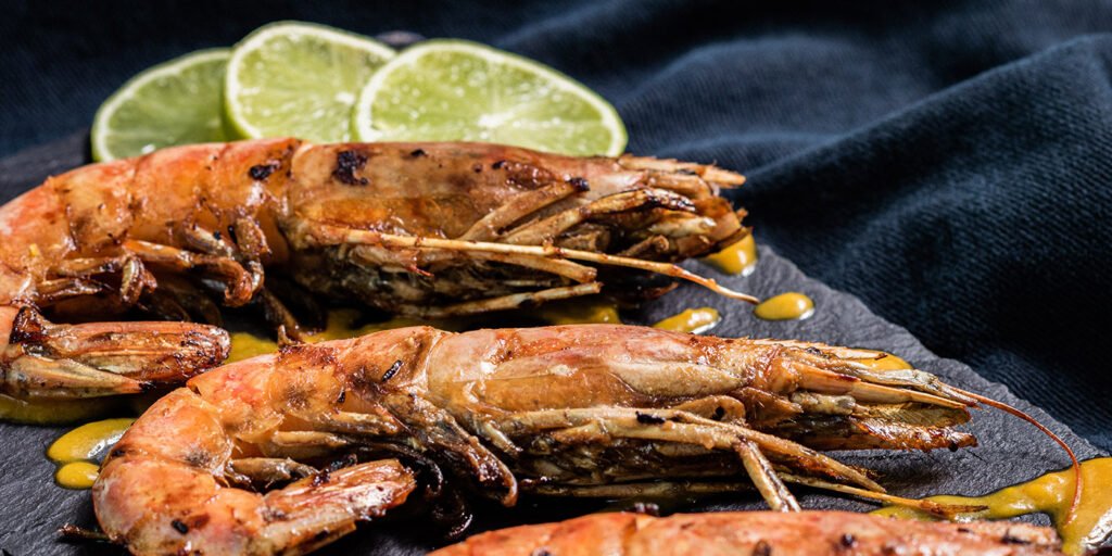 Langostinos a la plancha