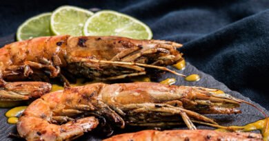 Langostinos a la plancha