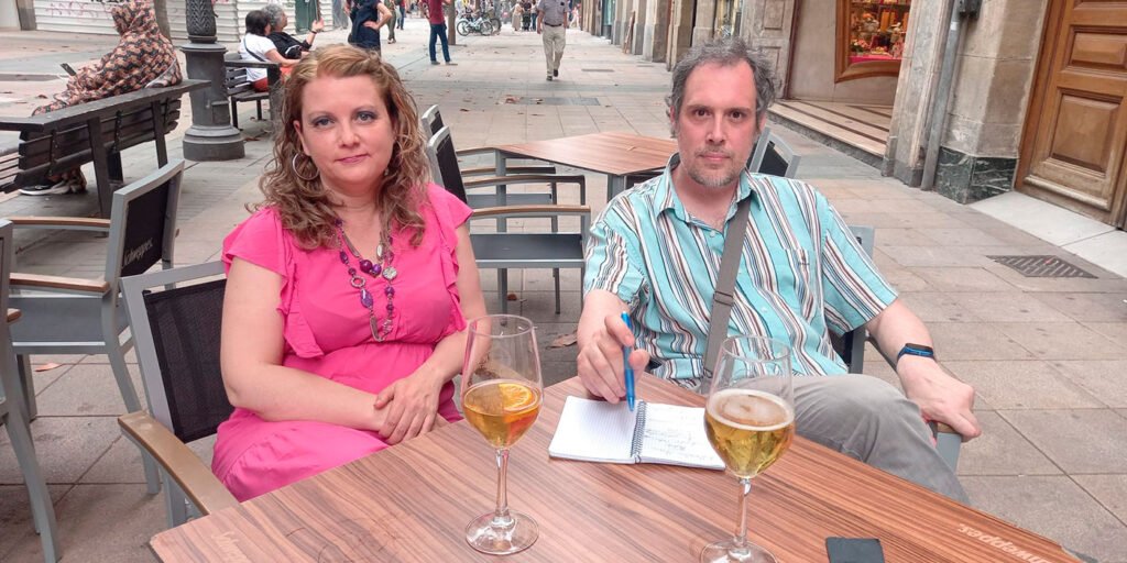 Almudena Merino y Jorge Girbau Bustos