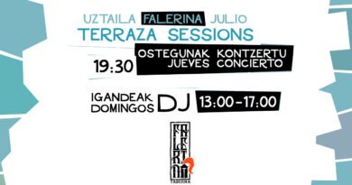Falerina Taberna, verano 2025, Conciertos y sesiones DJs dominicales