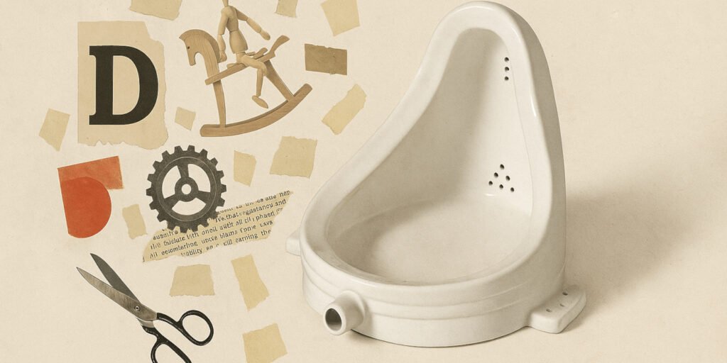 Retretes, collages y el origen de lo absurdo. Cómo Dadá cambió la historia del arte