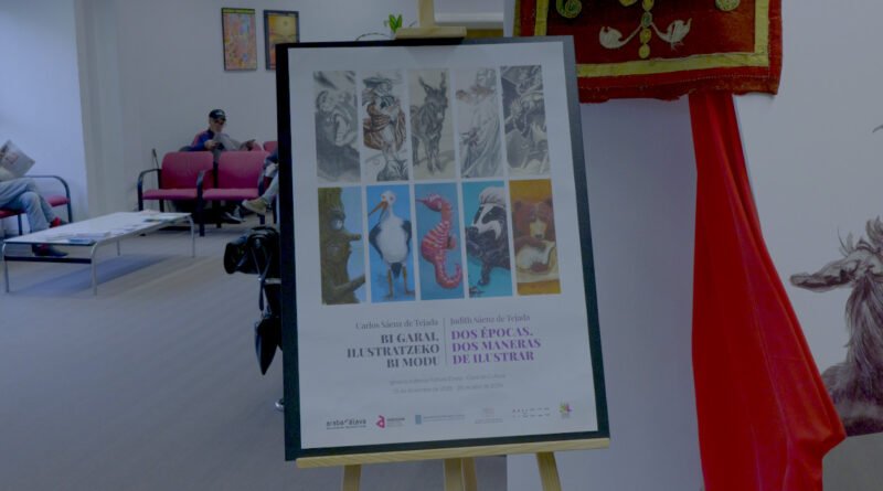 Dos épocas, dos miradas: el diálogo ilustrado entre Carlos y Judith Sáenz de Tejada