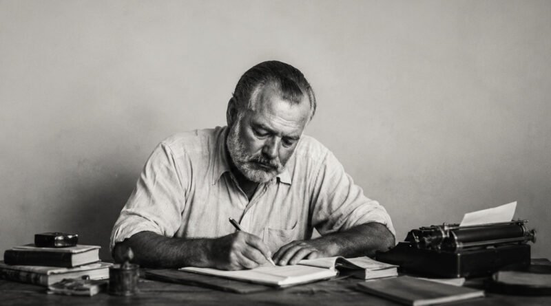 Hemingway o la lucha por sostenerse a sí mismo