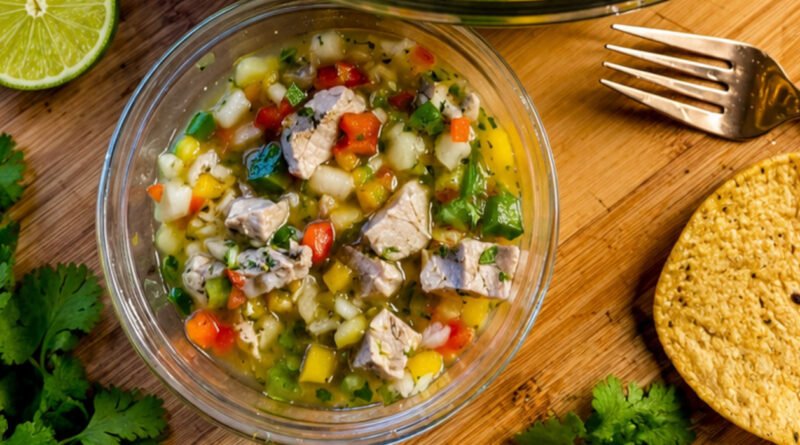 Ceviche de solomillo de cerdo: una forma diferente de saborear el verano