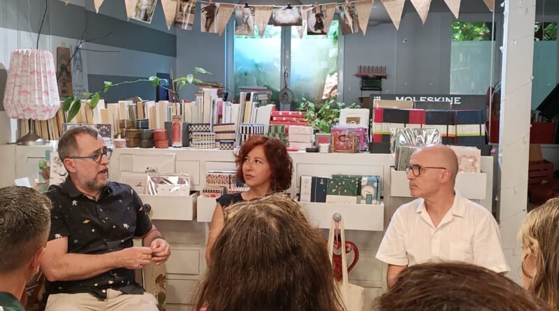 Mónica Picorel presentó en Vitoria «Fui un árbol en un balcón minúsculo», una mirada poética a la resistencia y la vida